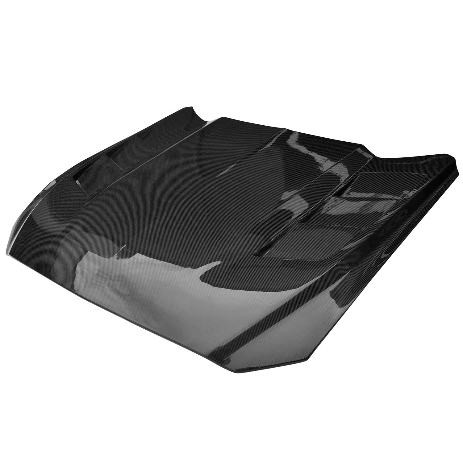 Vicrez V4R Style Carbon Fiber Hood vz102514 | Ford Mustang 2015